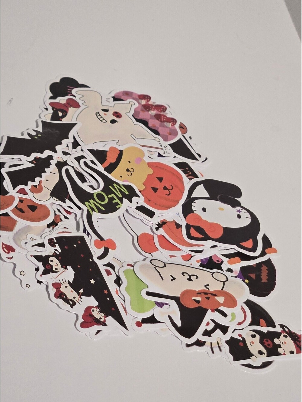 Halloween die cut sticker pack